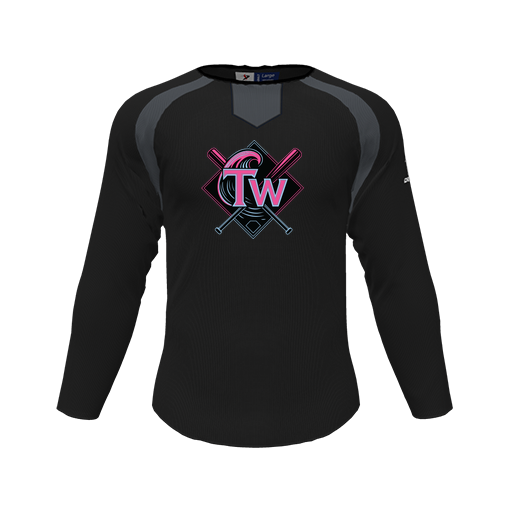 [CUS-DFW-PULL-FLC-CNK-LSL-BLK-YS-LOGO1] Pullover (Youth S, Black, Logo 1)