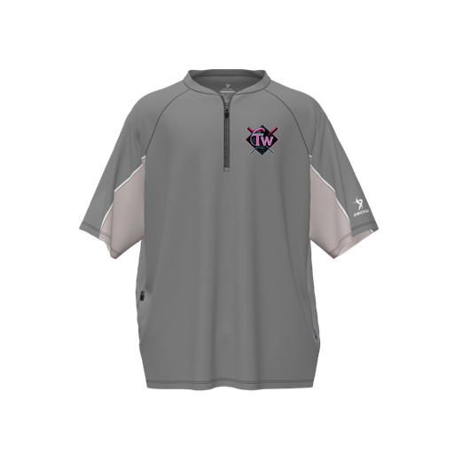 [CUS-DFW-WIND-PER-SSL-GRA-YS-LOGO1] Wind Jacket (Youth S, Graphite, Logo 1)