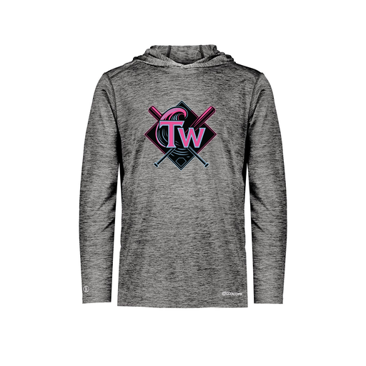 [FOLHCGBK-AS-LOGO1] Decker Men's Charge Hoodie (Adult S, Black, Logo 1)