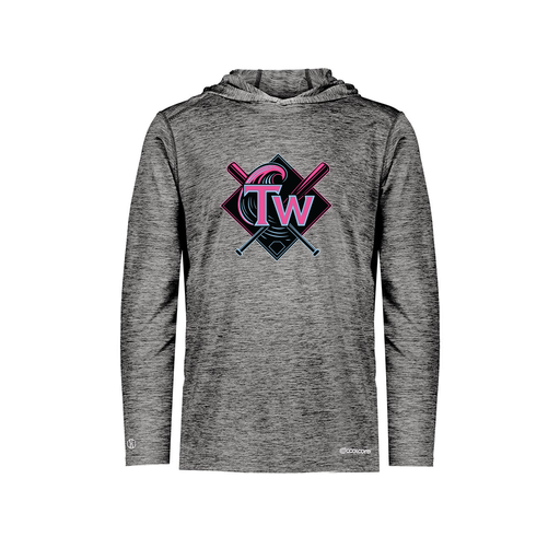 [FOLHCGBK-YS-LOGO1] Decker Youth Charge Hoodie (Youth S, Black, Logo 1)