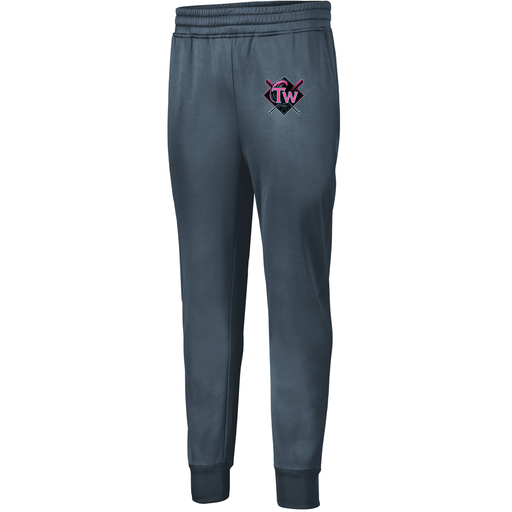 [5566.059.XS-LOGO1] Men's PERFORMANCE FLEECE JOGGER (Adult XS, Gray, Logo 1)